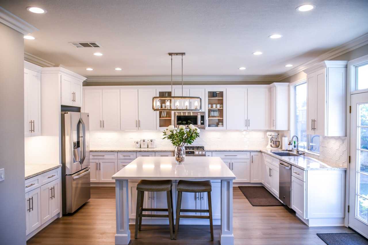 stunning clean home